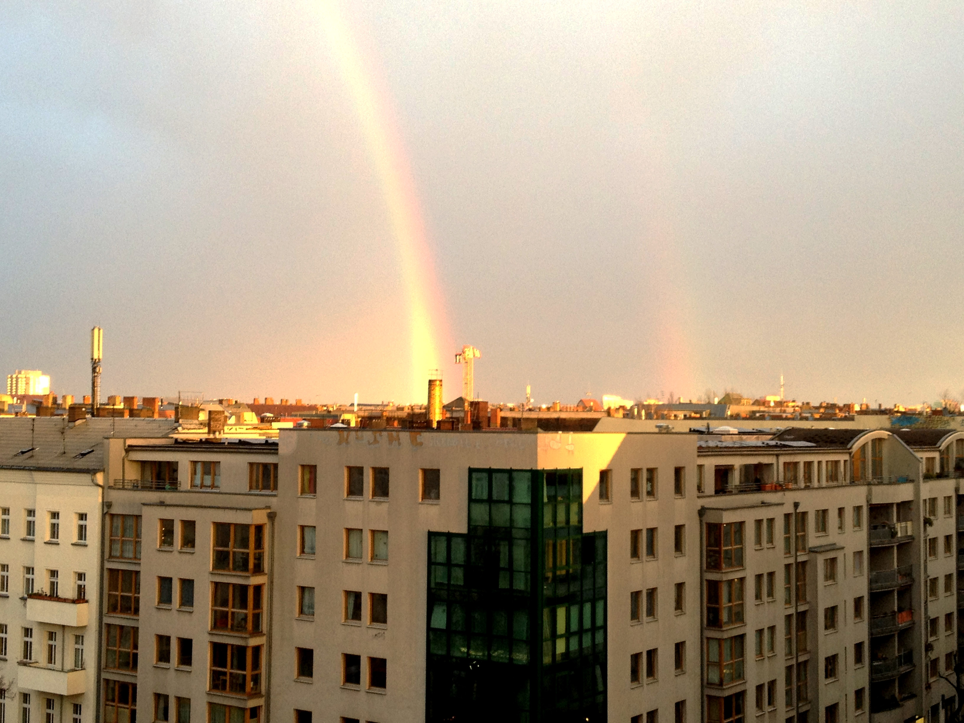 Blick aus dem SHOEPASSION.com Büro im Prenzlauer Berg zu Berlin