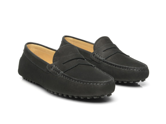 zwarte dames mocassins