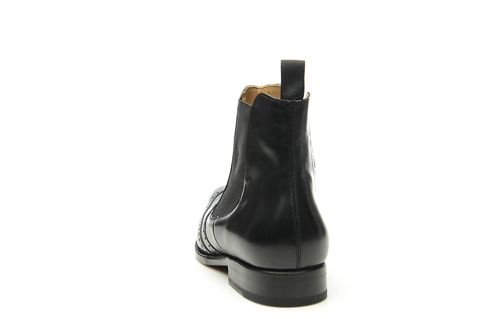 Model No. 664 – Goodyear genaaide full brogue chelsea boots Model No. 664 – Goodyear genaaide full brogue chelsea boots